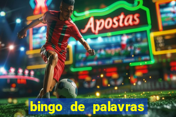 bingo de palavras de natal